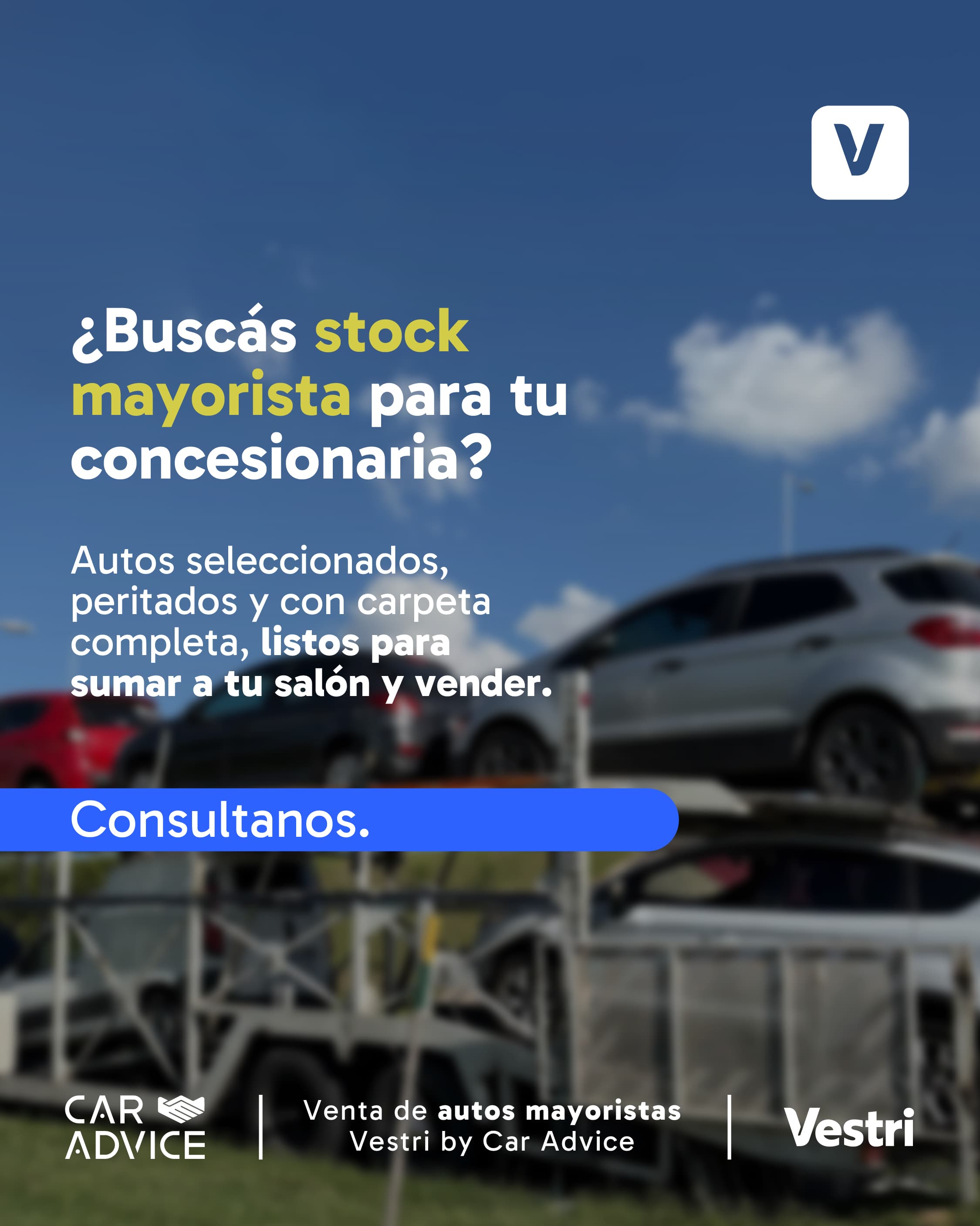 Vestri by Car Advice — venta mayorista para concesionarias